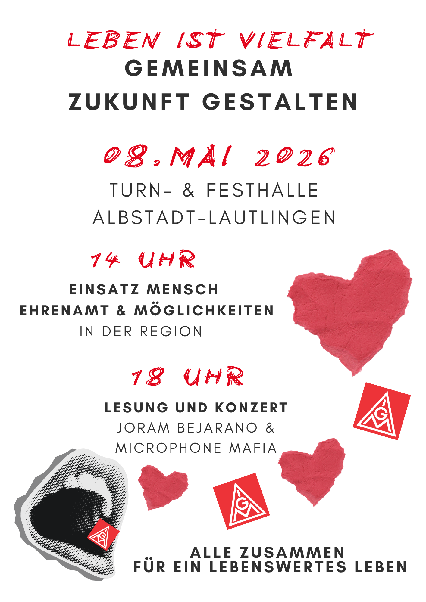 Einladung Leben ist Vielfalt - 08.05.2026